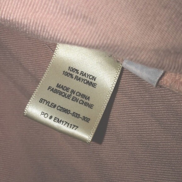 Anthropologie Cloth & Stone xsmall pink blouse - Picture 4 of 4